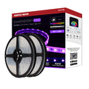Starfish Dimension Pro 64 ft. RGBW & Tunable White Outdoor LED Smart Tape Light Kit with Plug Connection