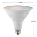Starfish PAR38 WiFi Smart LED, 15 Watt, RGBW and Tunable White Flood Light