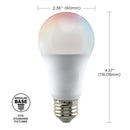 Starfish A19 WiFi Smart LED, 10 Watt, RGBW & Tunable White Light Bulb - 2-Pack