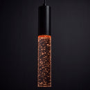 Starfish Lacey - 11.5W WiFi Smart 3" Pendant Light - RGB & TW, Matte Black with K9 Bubble Crystal