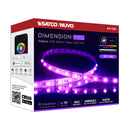 Starfish Dimension Pro 16 ft. RGBW & Tunable White Indoor LED Smart Tape Light Kit with Plug Connection