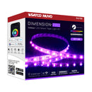 Starfish Dimension Pro 16 ft. RGBW & Tunable White Indoor LED Smart Tape Light Kit with J-Box Connection