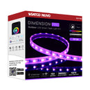 Starfish Dimension Pro 16 ft. RGBW & Tunable White Outdoor LED Smart Tape Light Kit with Plug Connection