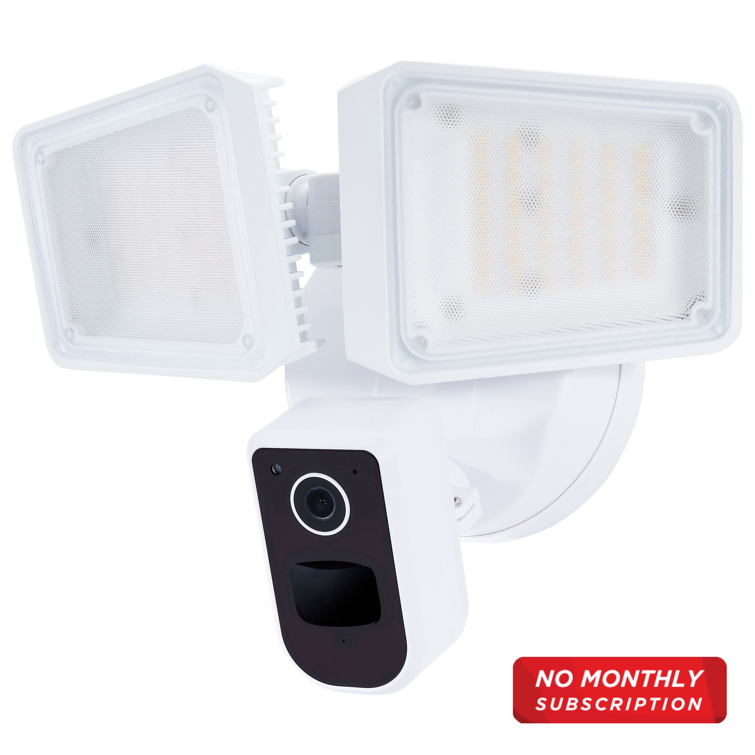 Starfish Outdoor SMART Security Camera - 36 Watt Rectangular Flood Lig