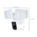 Starfish Outdoor SMART Security Camera - 36 Watt Rectangular Flood Lights
