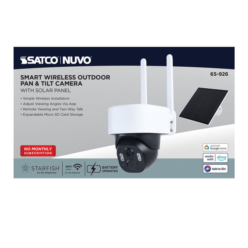 Starfish Smart Outdoor Pan & Tilt Camera Battery