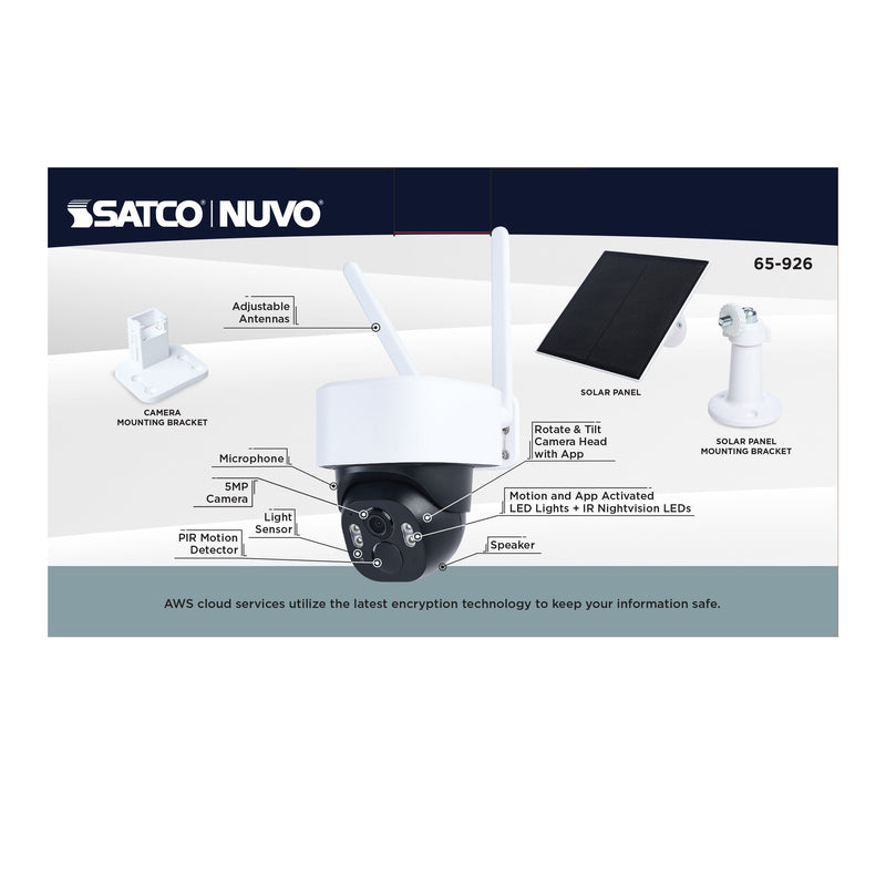 Starfish Smart Outdoor Pan & Tilt Camera Battery