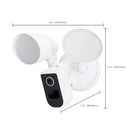 Starfish Outdoor SMART Security Camera - 20 Watt Bullet Flood Lights