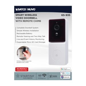 Starfish SMART Doorbell Security Camera