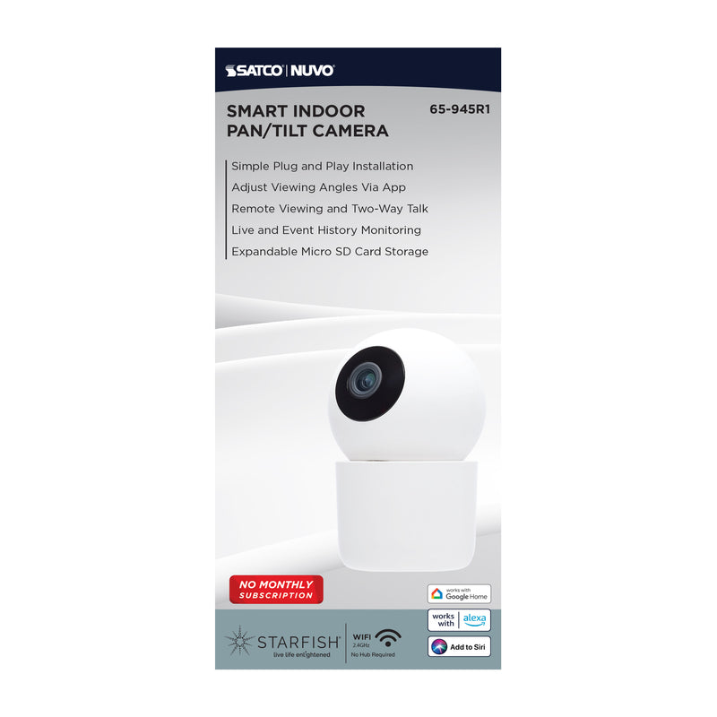 Starfish Indoor SMART Pan & Tilt Camera