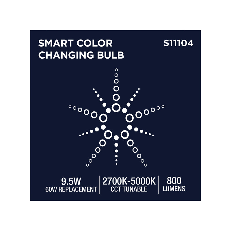 Starfish BR30 WiFi Smart LED, 9.5 Watt, E26 RGBTW Light Bulb