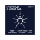 Starfish PAR30 WiFi Smart LED, 12.5 Watt, E26 RGBTW Light Bulb