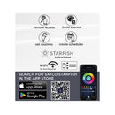 Starfish MR16 WiFi Smart LED, 5.5 Watt, GU10 Base, RGBTW Light Bulb