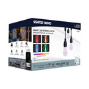 Starfish WiFI Smart LED Indoor/Outdoor 48 ft. String Lights with 15-S14 Lamps