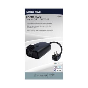 Starfish Smart Outdoor Dual Plug-In Outlet - 15 Amps