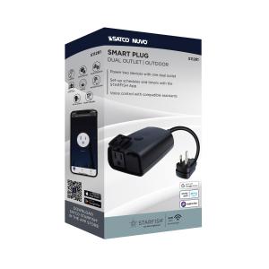 Starfish Smart Outdoor Dual Plug-In Outlet - 15 Amps