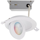 LED Smart Directional Downlight - 4" White