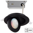 LED Smart Directional Downlight - 4" Black