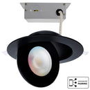 LED Smart Directional Downlight - 6" Black
