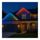 Starfish 100 ft. LED Eave String Light; 24 Watt; RGBTW; 120 Volt; Remote Included