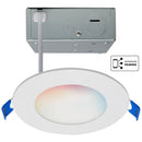 LED Smart Slimfit Downlight - 4" Round Flat Lens