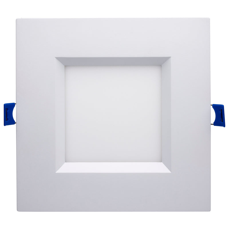 LED Smart Slimfit Downlight - 6" Square Smooth Baffle