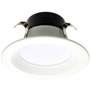 LED Smart Retrofit Downlight - 4" Round Stepped Baffle