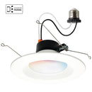 LED Smart Retrofit Downlight - 5/6" Round Stepped Baffle