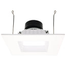 LED Smart Retrofit Downlight - 5/6" Square Stepped Baffle