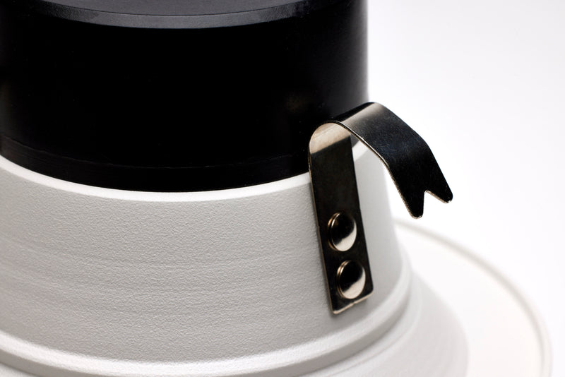 LED Smart Retrofit Downlight - 4" Round Smooth Baffle