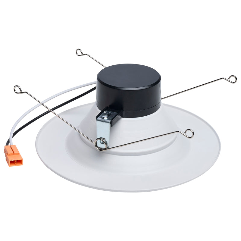 LED Smart Retrofit Downlight - 5/6" Round Smooth Baffle