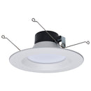 LED Smart Retrofit Downlight - 5/6" Round Smooth Baffle