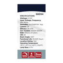 Starfish 4-Pin S14 LED Replacement String Lamp for use with Starfish String Light S11190 & S11191