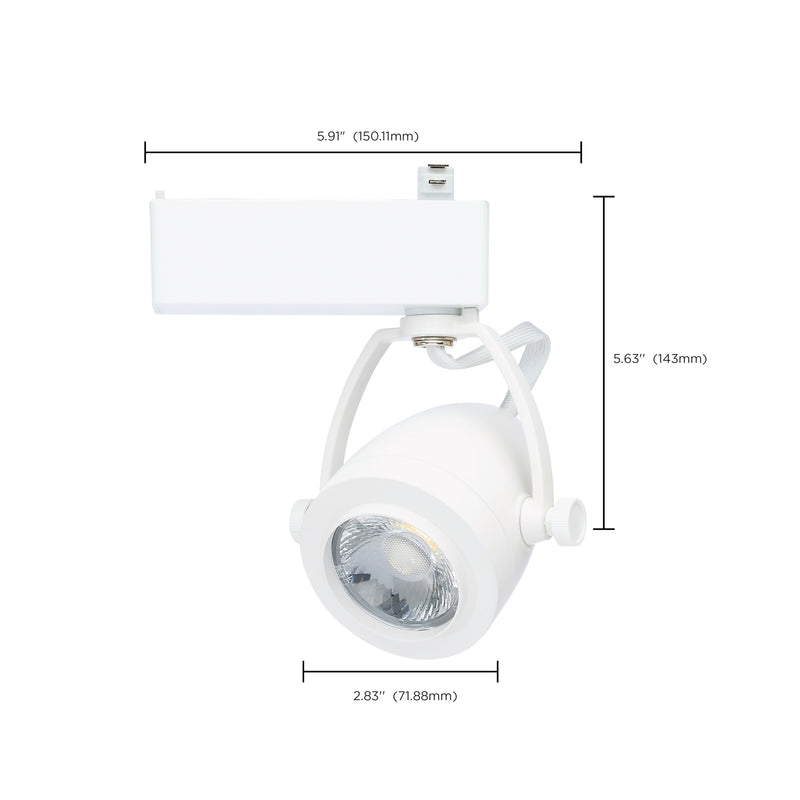 Starfish Enabled 12W LED Pinch Back Track Head