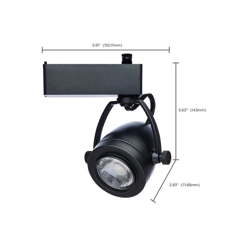 Starfish Enabled 12W LED Pinch Back Track Head