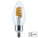 Starfish B11 WiFi Smart LED, 4 Watt, RGB & Tunable White, Candelabra Base Light Bulb