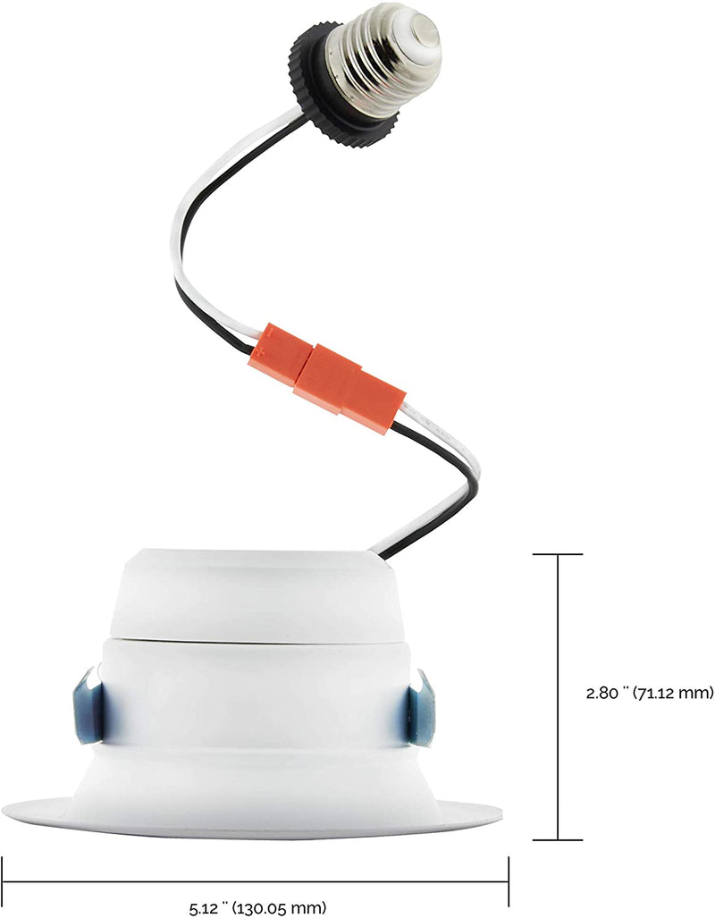 Starfish Retrofit 4" WiFi Smart LED, 8.7 Watt, Tunable White Recessed Downlight