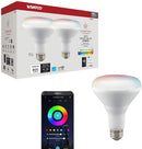 Starfish BR30 WiFi Smart LED, 9.5 Watt, RGBW & Tunable White Light Bulb
