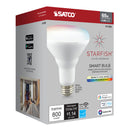 Starfish BR30 WiFi Smart LED, 9.5 Watt, RGBW & Tunable White Light Bulb