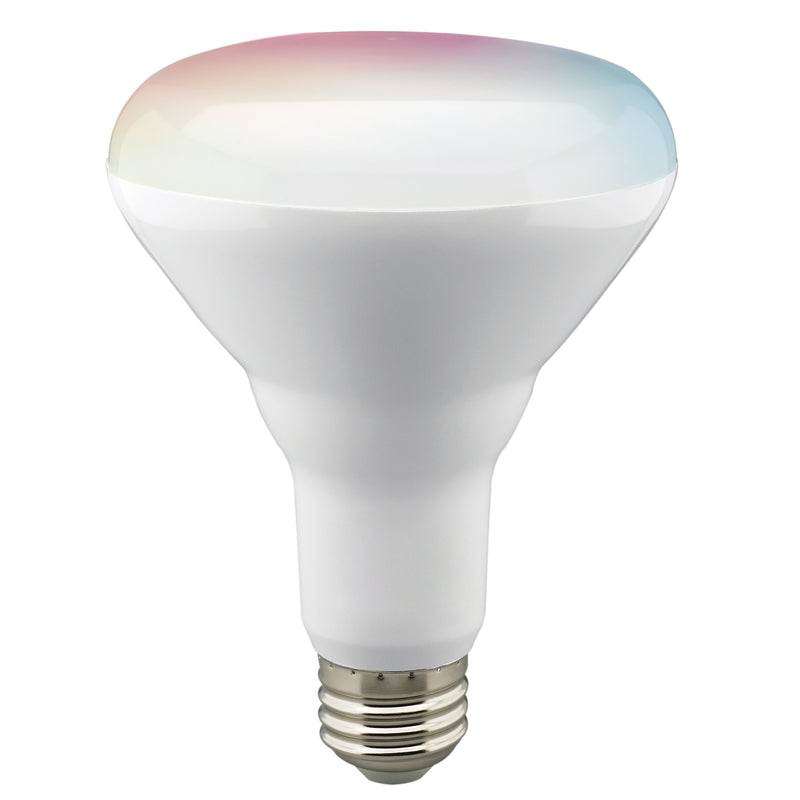 Starfish BR30 WiFi Smart LED, 9.5 Watt, RGBW & Tunable White Light Bulb