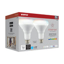 Starfish BR30 WiFi Smart LED, 9.5 Watt, Tunable White Light Bulb - 2-Pack